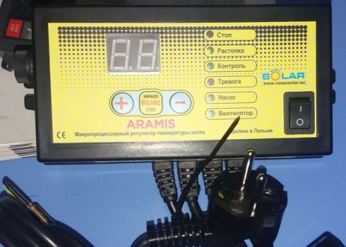 Регулятор температуры котла центрального отопления, микропроцессорный,ARAMIS